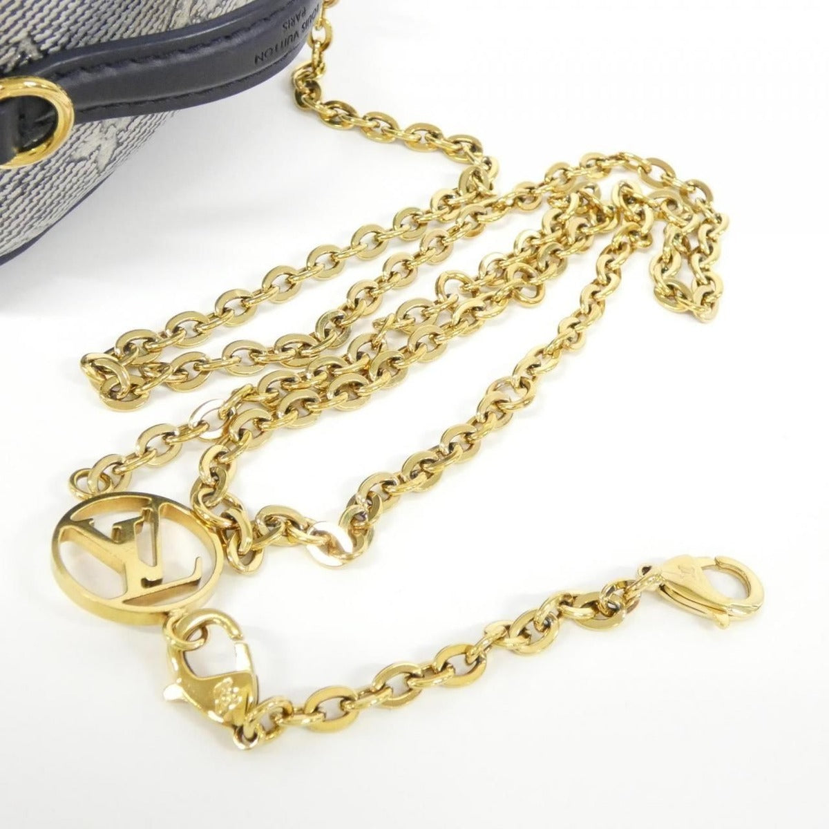 Louis Vuitton Monogram Laminated Jacquard Micro Vanity Shoulder Bag — view 6