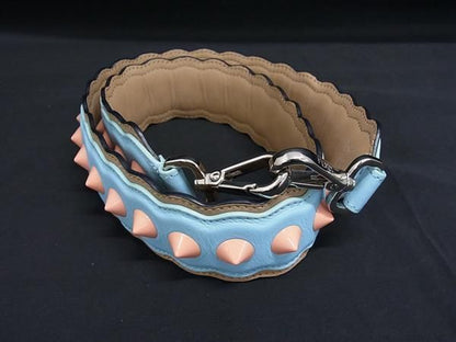 Fendi Strap You Leather Shoulder Strap For Bag Shoulder Blue And Multicolored
