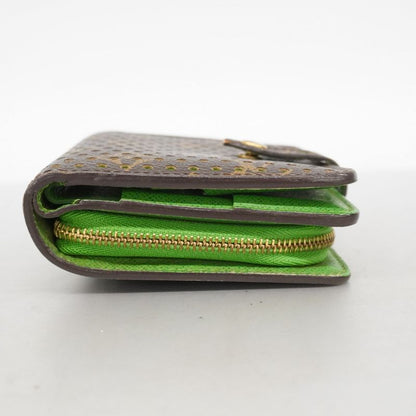 Louis Vuitton Wallet Monogram Perfo Compact Zip M95218 Brown Veil Women's