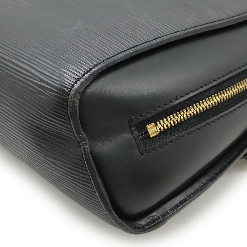 Louis Vuitton Epi Mabillon Backpack Sac Backpack Shoulder Bag Leather Noir