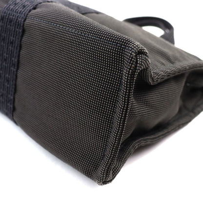 Hermes Yale Line MM Silver Hardware Canvas Tote Bag With H Logo Serie Button