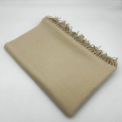 Gucci Beige Cashmere Large Shawl Scarf — view 3