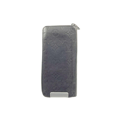 Louis Vuitton Monogram Shadow Zippy Wallet Vertical Round Zipper Long