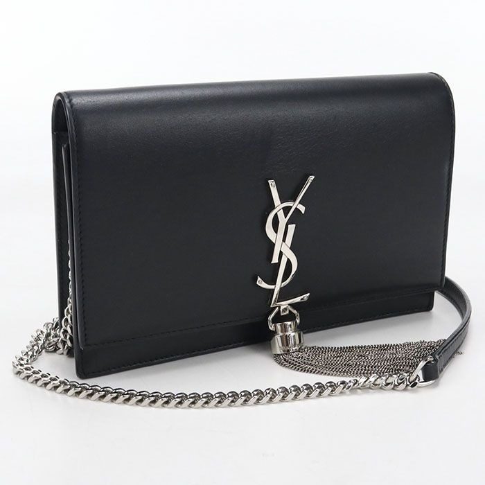 Saint Laurent Kate Chain Wallet Calf