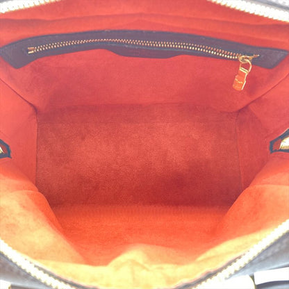 Louis Vuitton Brera Handbag Damier Ebène N51150 Brown Gold Hardware Vi0015 Women