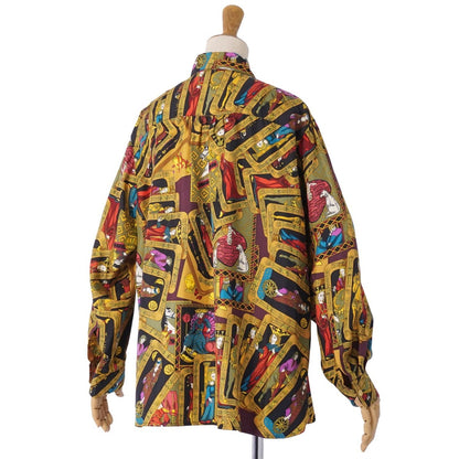 Hermes Vintage Shirt Blouse Button Down — view 5