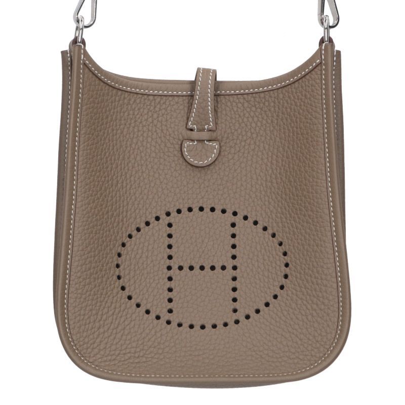Hermes Evelyn TPM W Engraved Svhardware Shoulder Bag Men TPM