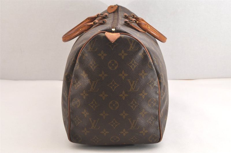 Louis Vuitton Monogram Speedy 40 Hand Boston Bag Old Shape LV 2951n