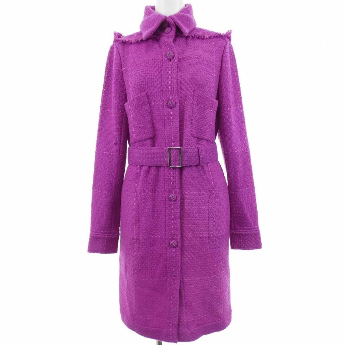 Chanel Coat Purple