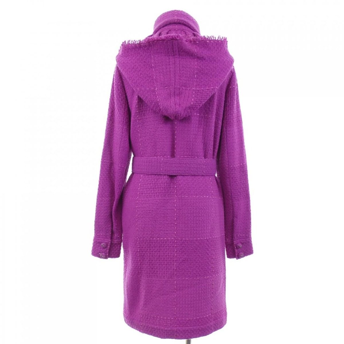 Chanel Coat Purple — view 2