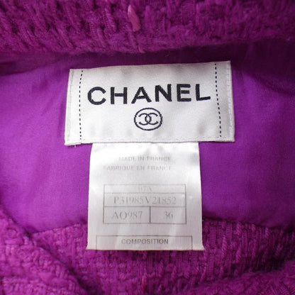 Chanel Coat Purple — view 4