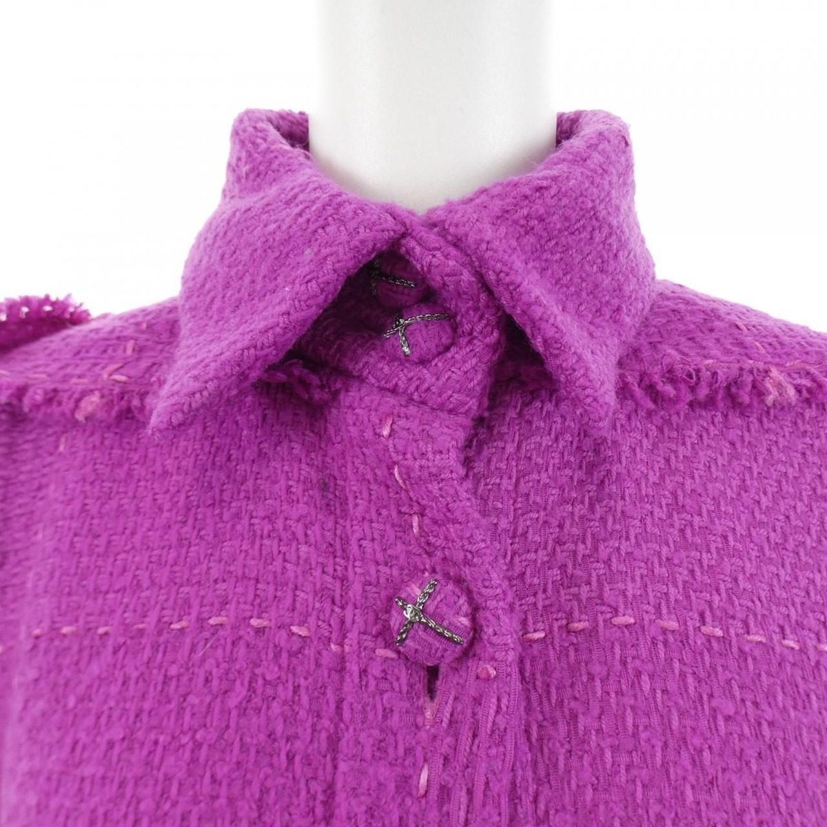 Chanel Coat Purple — view 5