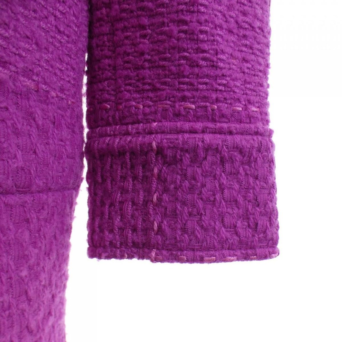 Chanel Coat Purple — view 6