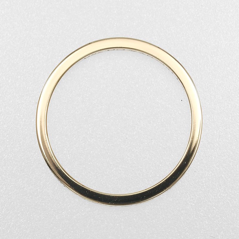 Tiffany & Co Notes 18K Yellow Gold Size 7.5 Ladies' 2.67g Ring