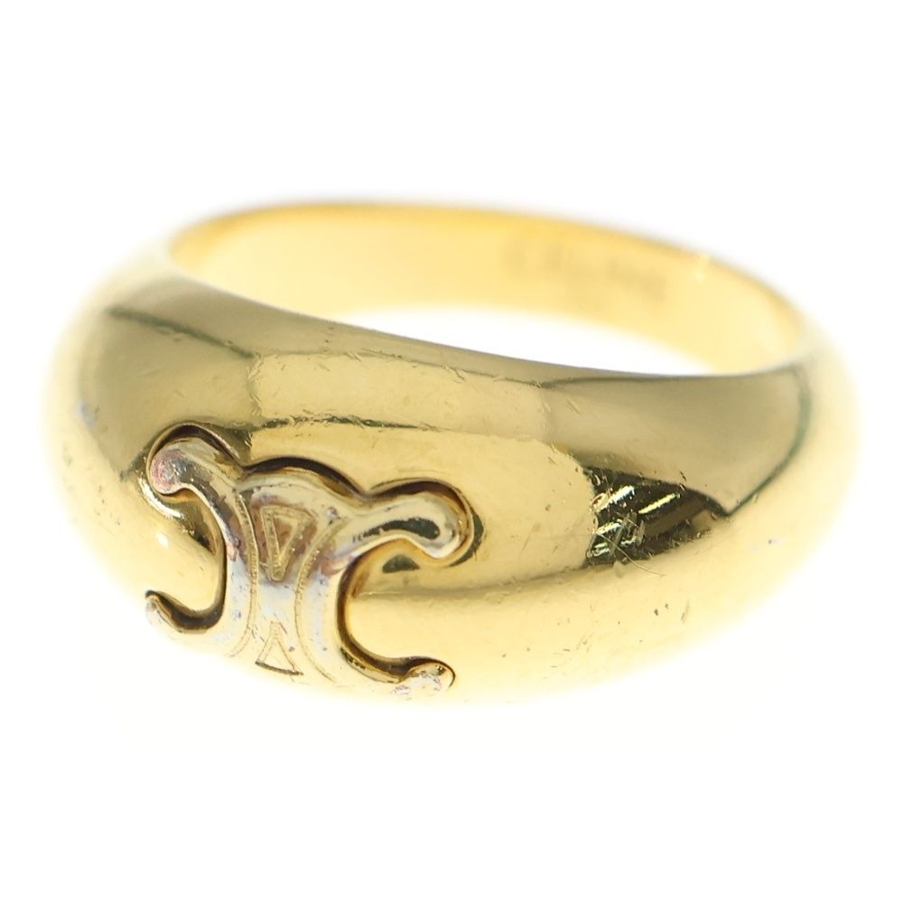Celine Triomphe Gold Ring 54