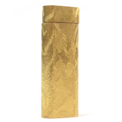 Cartier Cross Cut All Over Pattern Oval Shape Roller Type Smoking