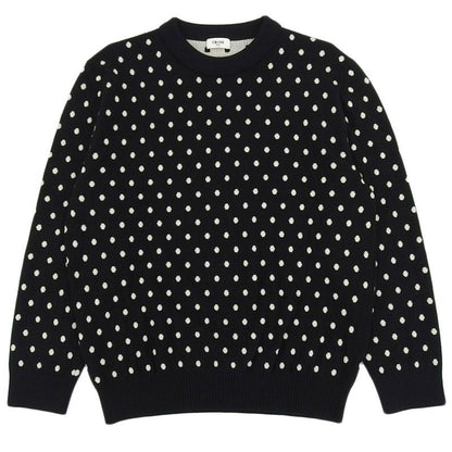 Celine By Edith Liman 19 AW 2019 Item Dotted Crewneck Knit 100% Wool
