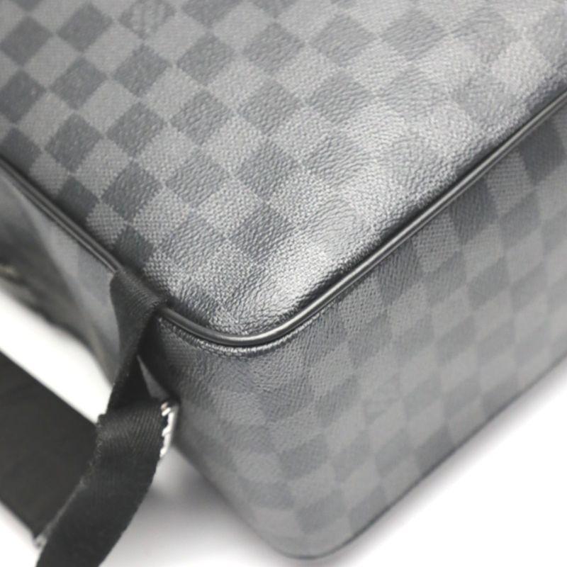 Louis Vuitton N41473 Damier Graphite Josh Backpack Daypack Louis Vuitton