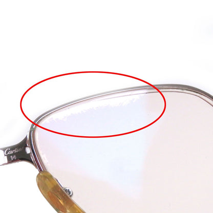 Cartier Vintage Maillon Panthere Sunglasses Eyewear Silver 14 — view 11