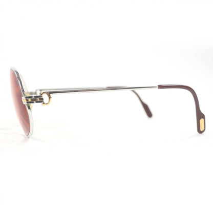 Cartier Vintage Maillon Panthere Sunglasses Eyewear Silver 14 — view 3