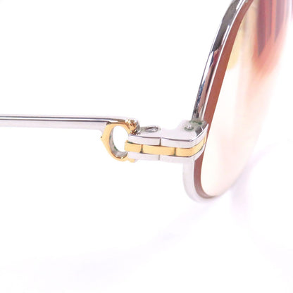Cartier Vintage Maillon Panthere Sunglasses Eyewear Silver 14 — view 7
