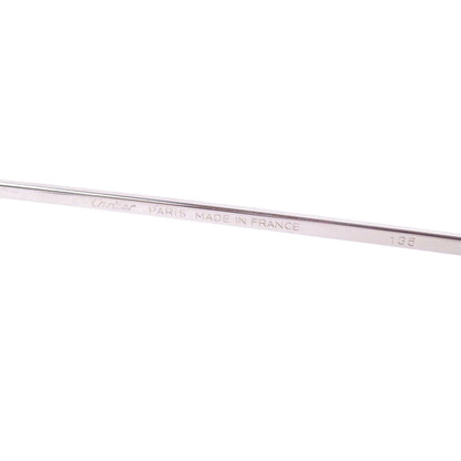 Cartier Vintage Maillon Panthere Sunglasses Eyewear Silver 14 — view 8