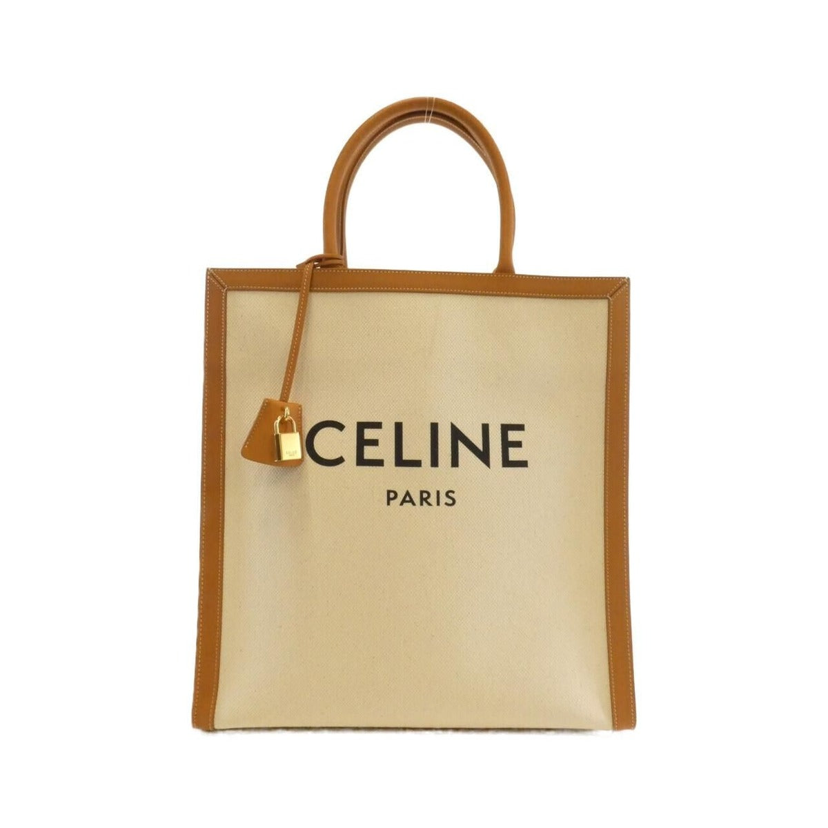 Celine Vertical Cabas Bag Natural