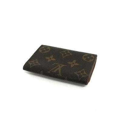 Louis Vuitton Key Case Monogram Multicles 6 Brown Leather — view 2