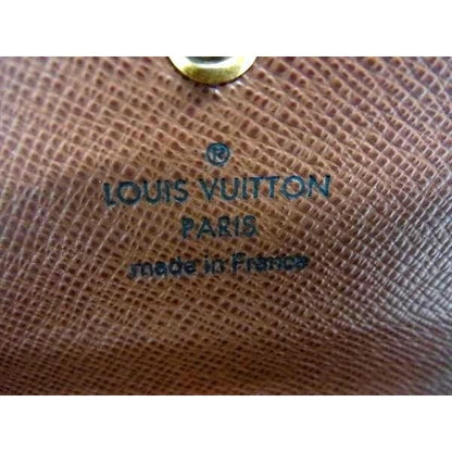 Louis Vuitton Key Case Monogram Multicles 6 Brown Leather — view 4