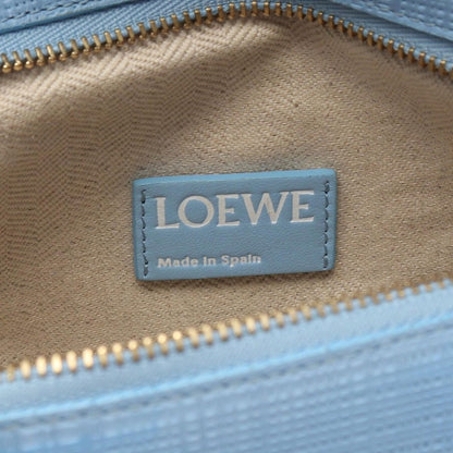 Loewe Shoulder Bag Vega Light Blue Leather — view 4