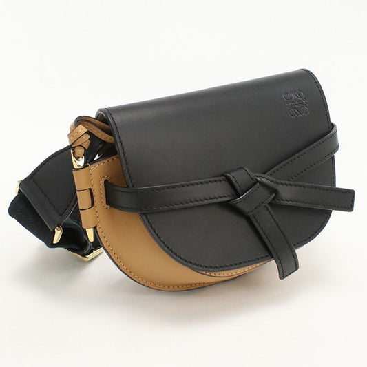 Loewe Gate Dual Bag Mini Crossbody Shoulder Bag Soft Calf Jacquard Women's