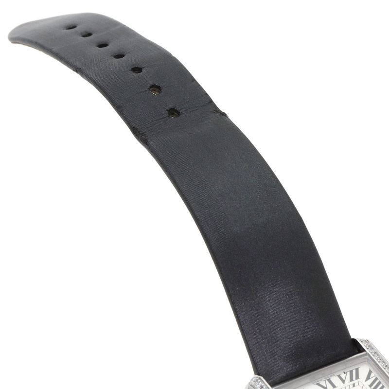 Cartier W4ta0016 Tank Mast De Cartier SM Wristwatch SS Leather Ladies