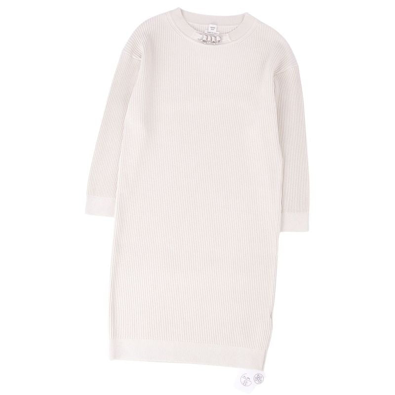 Hermes Dress 23 SS Knit Chain Rayon