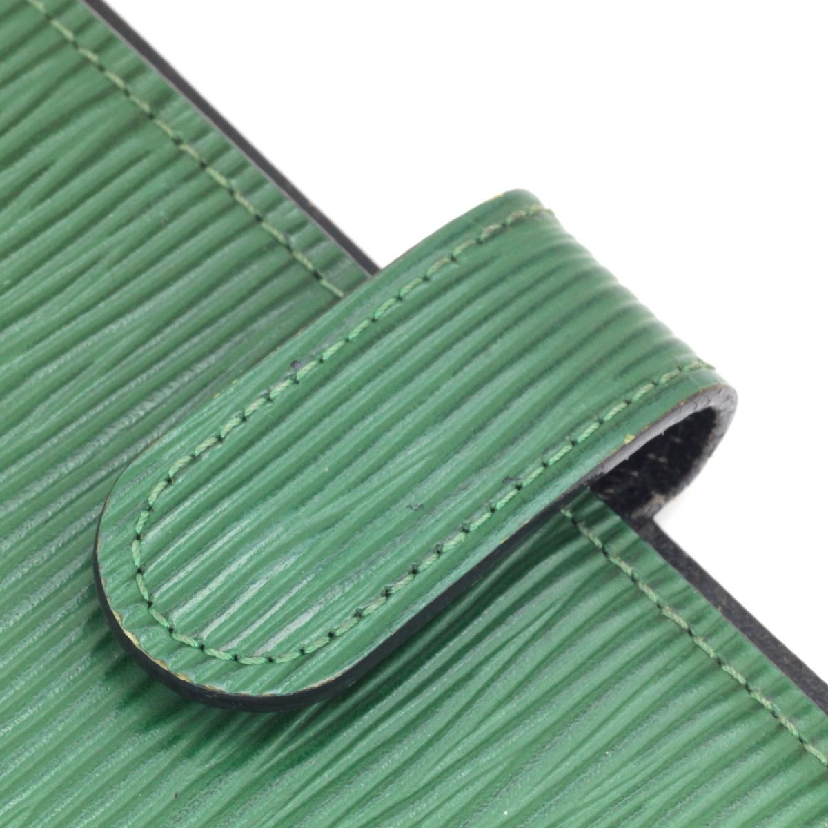 Louis Vuitton Notebook Cover Agenda PM Sticky Inside Pocket R20054 Green