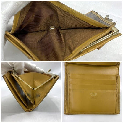 Celine Bifold Wallet Ec20969 Brown Beige Macadam