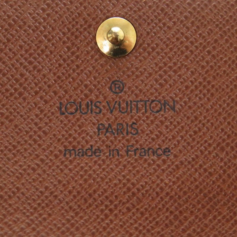 Louis Vuitton Multicles 4 Monogram M69517 4-ribbon Key Case LV 1409 Louis