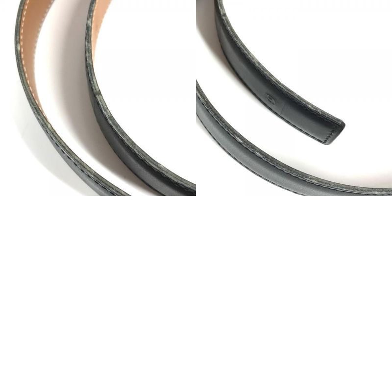 Hermes Belt Only Leather Black