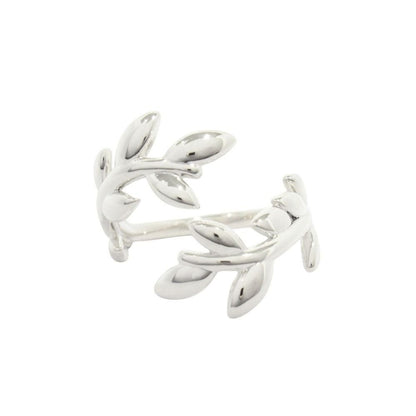 Tiffany & Co Polished Olive Leaf Ring No Silver
