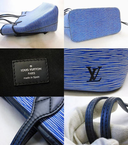 Vuitton M51053 Ub3106 - Epi Denim Neverfull MM Tote Bag Shoulder Bag Leather