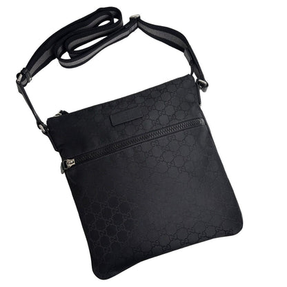 Gucci Shoulder Bag GG Nylon Black