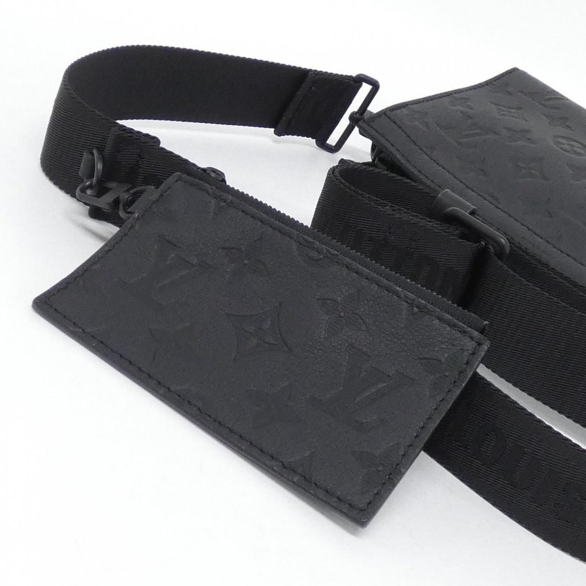 Louis Vuitton Monogram Shadow Gaston Wearable Wallet Shoulder Bag — view 4