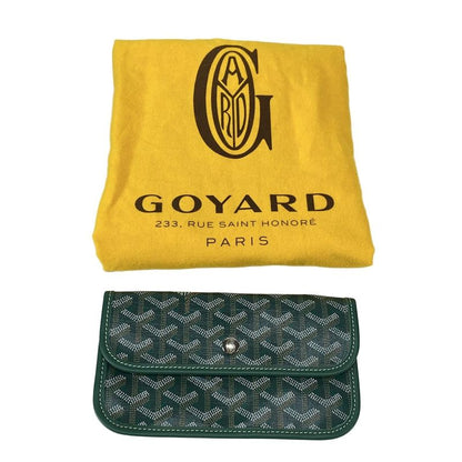 Goyard Shoulder Bag Saint Louis PM Green Leather