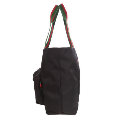 Gucci 802172 Large Tote Sherry Line Tote Bag Nylon Women