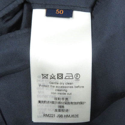 Louis Vuitton 22SS LV Landscape Lined Silk Blend Amen Break Peaked Lapel