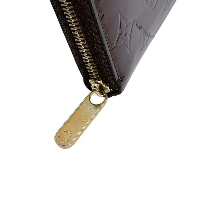 Louis Vuitton M93522 Vernis Round Zipper Zippy Wallet Long Wallet Louis Vuitton
