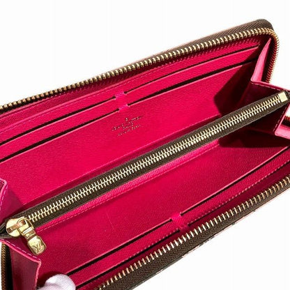 Louis Vuitton Monogram Portefeuille Cles Mance Flower Charm M64201 Long Wallet