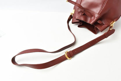 Cartier Shoulder Bag Must Line Cartier Vintage Drawstring Bag Crossbody Leather