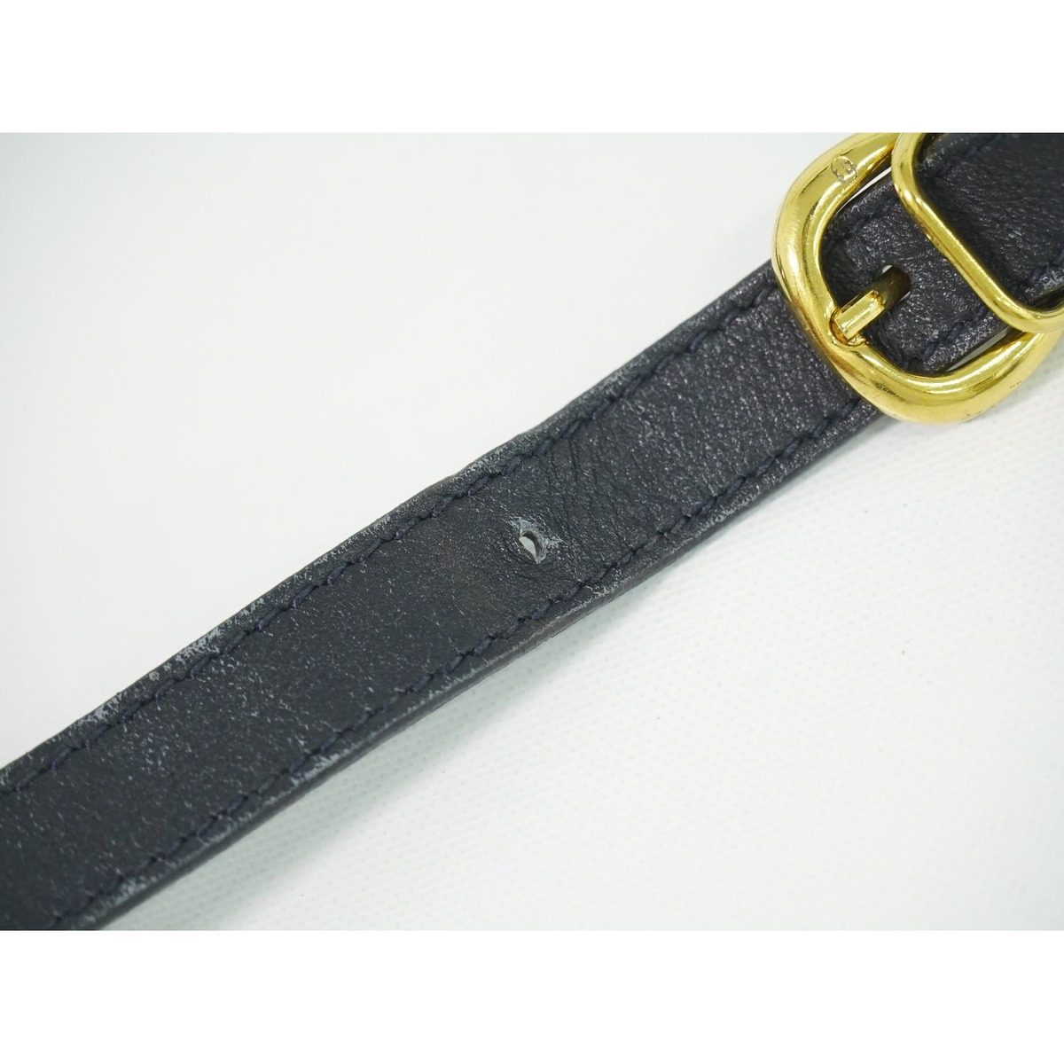 Gucci Micro GG Shoulder Bag Pochette Navy — view 5