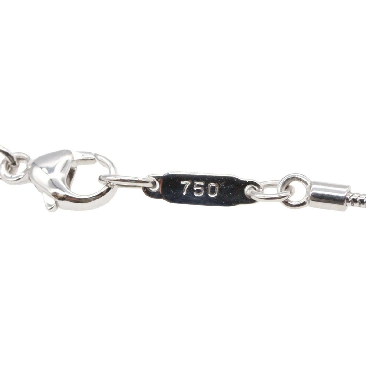 Tiffany & Co Necklace Atlas Diamond 18k White Gold — view 4