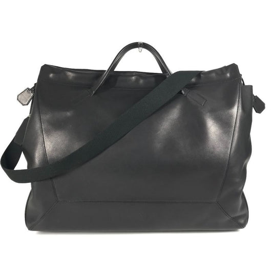 Hermes Boston Bag Nouveau Cabas 50 Swift Black